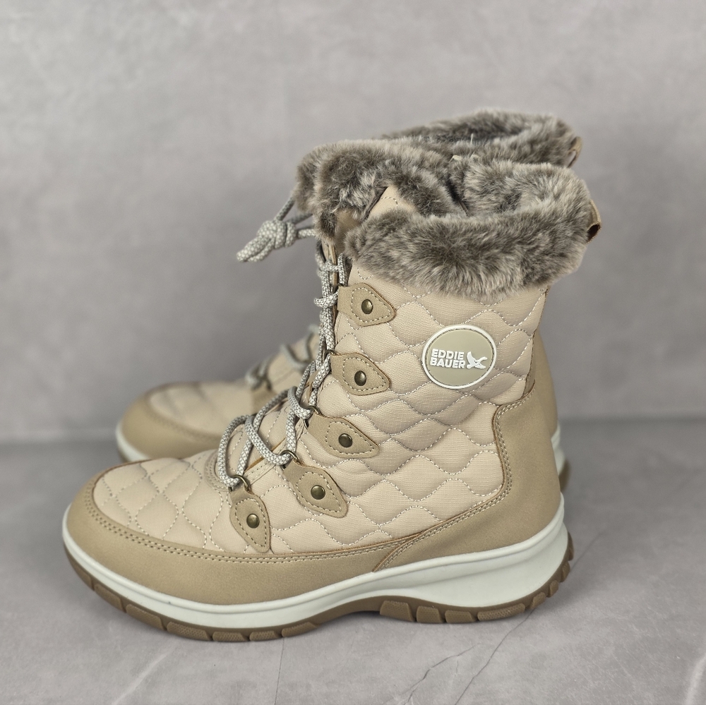 Eddie Bauer Women's Quilted Fur-Lined Boots